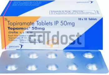 Topamac 50mg Tablet 10s