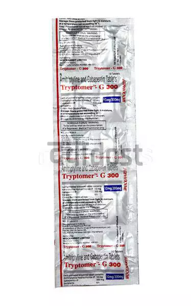 Tryptomer G 300mg/10mg Tablet