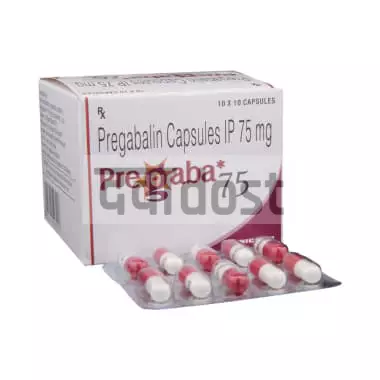 Pregaba 75mg Capsule 10s