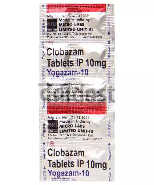 Yogazam 10mg Tablet