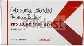 Fexanto 40mg Tablet ER 10s