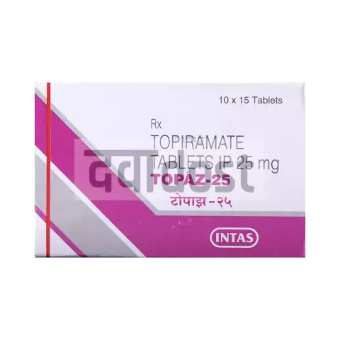 Topaz 25mg Tablet 15s