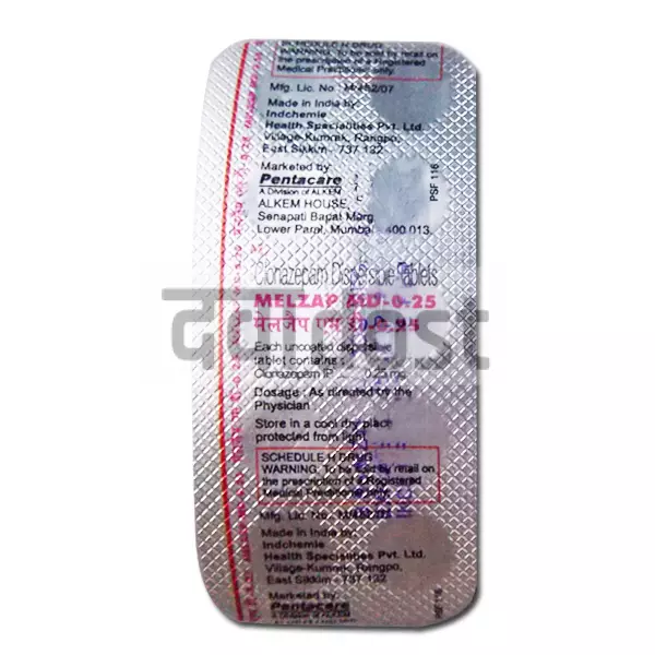 Melzap 2mg Tablet MD