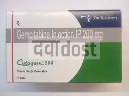 Cytogem 200mg Injection 1s