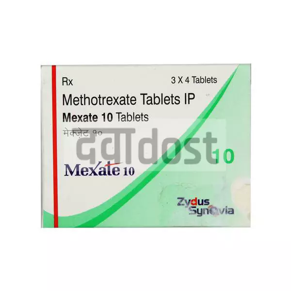 Mexate 10MG Tablet 4S