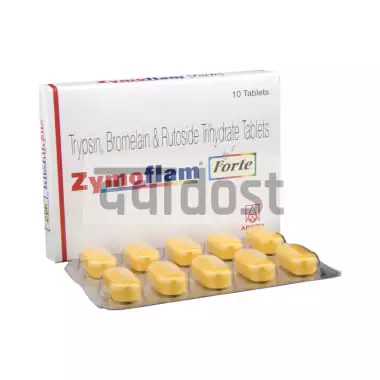 Zymoflam Forte 180mg/96mg/200mg Tablet 10s