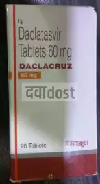 Daclacruz 60mg Tablet 60s