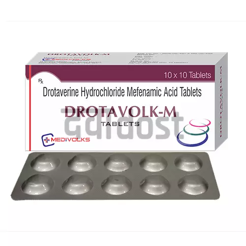 Drotavolk-M 80mg/250mg Tablet 10s