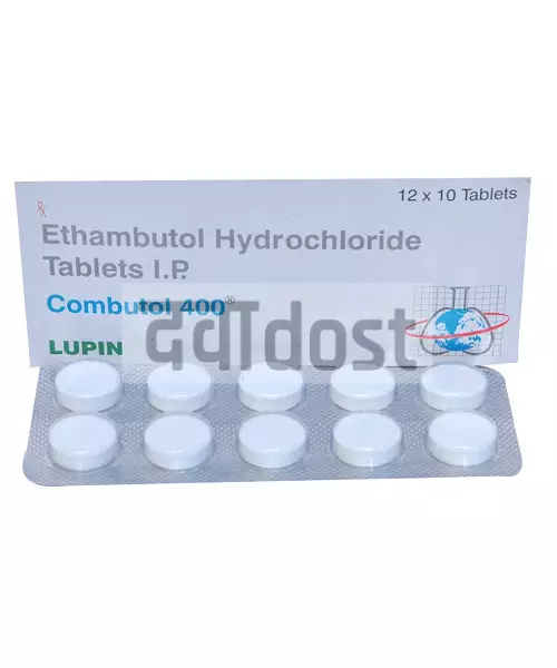 Combutol 400mg Tablet 10s