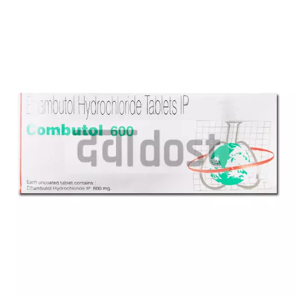 Combutol 600mg Tablet 10s