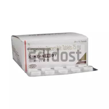 Cinzan 75mg Tablet DT 10s