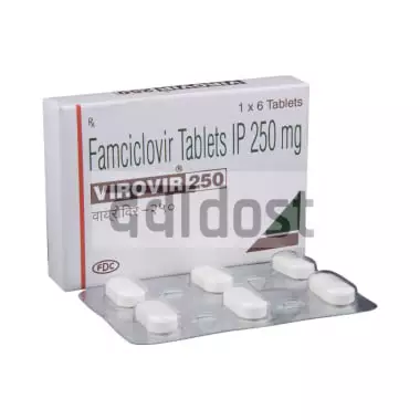 Virovir 250mg Tablet 6s