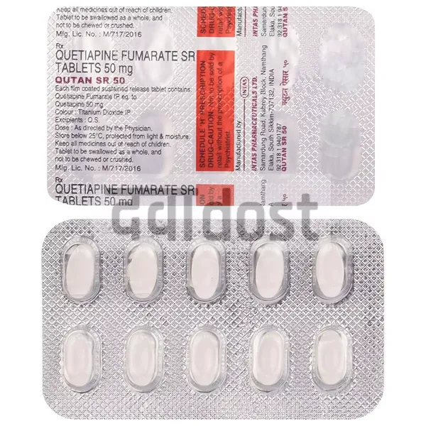 Qutan 50mg Tablet SR 10s