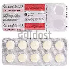 Lozapin 100mg Tablet