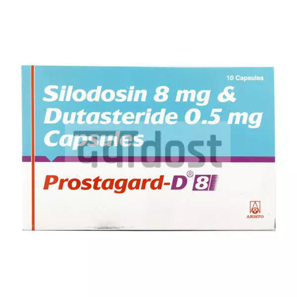 Prostagard D 8mg/0.5mg Capsule 10s