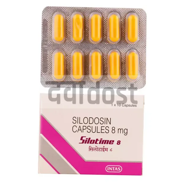 Silotime 8mg Capsule 10s