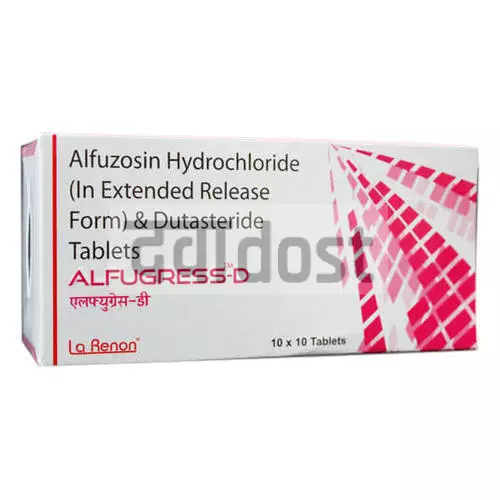 Alfugress D 10mg/0.5mg Tablet ER 10s