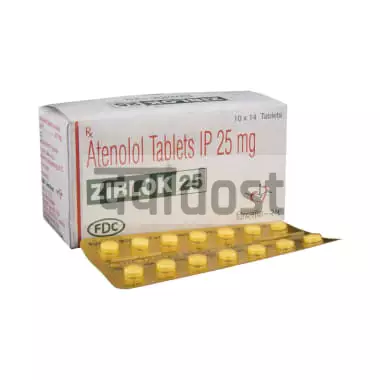 Ziblok 25mg Tablet 14 s