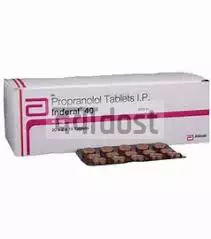 Inderal 40mg Tablet 15s