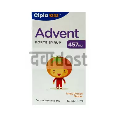 Advent Forte 457mg Syrup Tangy Orange 60ml