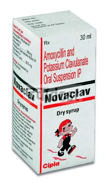 Novaclav 125 mg/31.25 mg Syrup