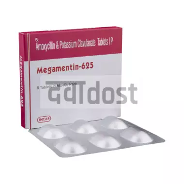 Megamentin 625mg Tablet 6s