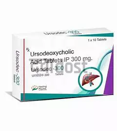 Ursodec 300mg Tablet