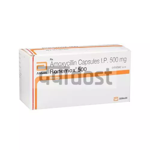 Ronemox 500mg Capsule Upto 30.00% Off | DawaaDost