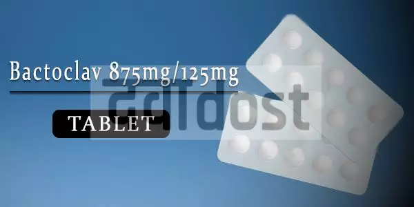 Bactoclav 875 mg/125 mg Tablet