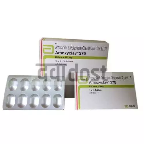 Amoxyclav 250mg/125mg Tablet 10s