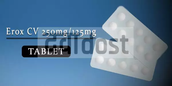 Erox CV 250mg/125mg Tablet