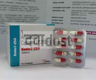 Emlox 250mg Capsule