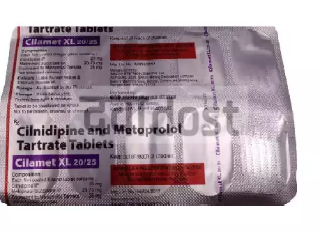 Cilamet XL 20mg/25mg Tablet ER 10s