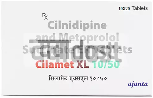 Cilamet XL 10mg/50mg Tablet ER 20s