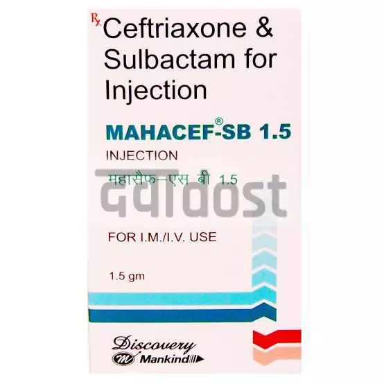 Mahacef SB 1.5 gm Injection