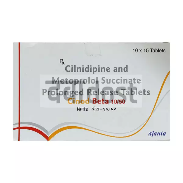 Cinod Beta 10mg/50mg Tablet PR 15s