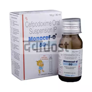 Monocef-O 50 Oral Suspension