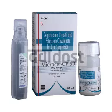 Microcef-CV 50 Dry Syrup