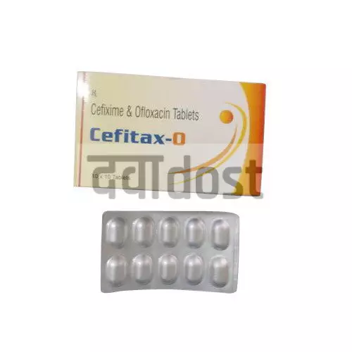 Cefitaxe O 200mg/200mg Tablet 10s