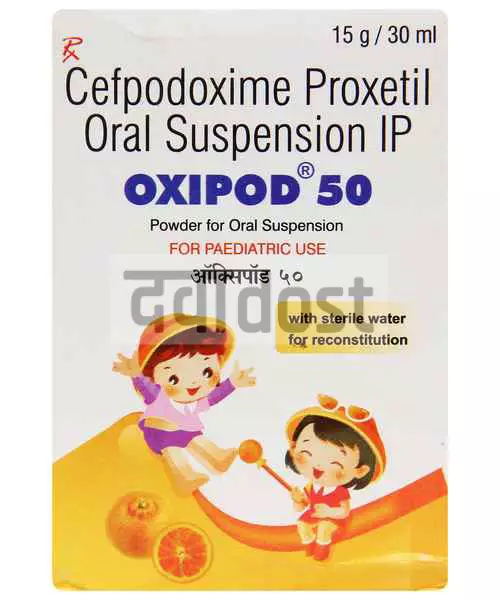 Oxipod 50mg Dry Syrup 30ml