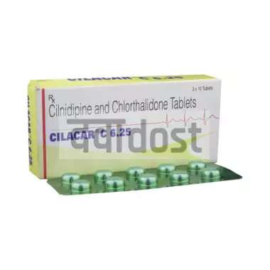 Cilacar C 6.25 Tablet