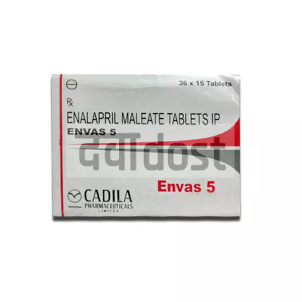 ENVAS AM 5 MG/5 MG TABLET