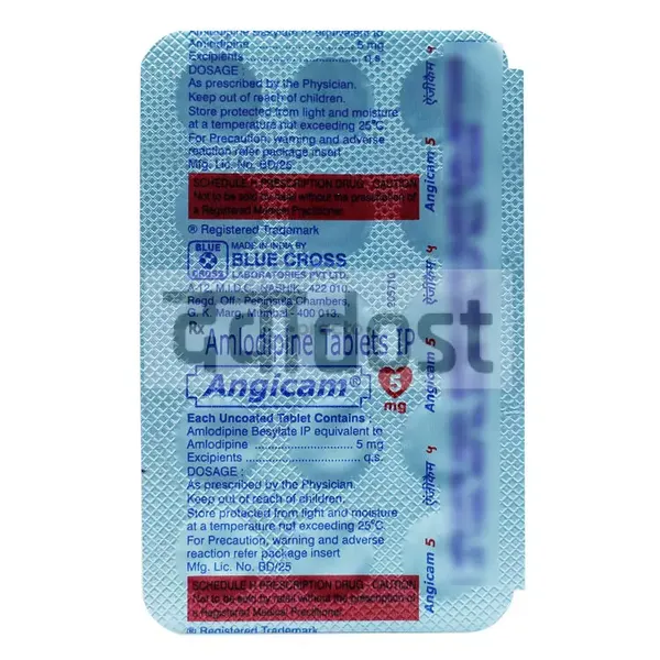 Angicam 5mg Tablet