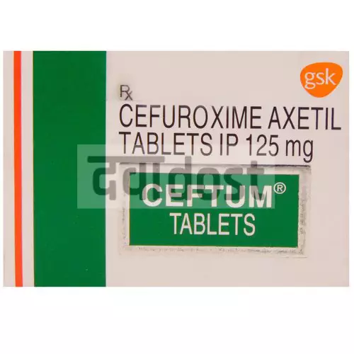 Ceftum 125mg Tablet 4s