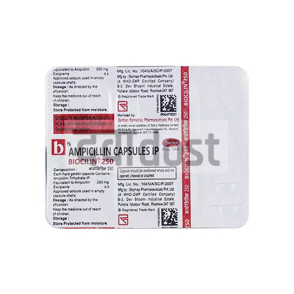 Biocilin 250mg Tablet