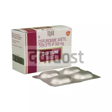 Ceftum 500mg Tablet 4s