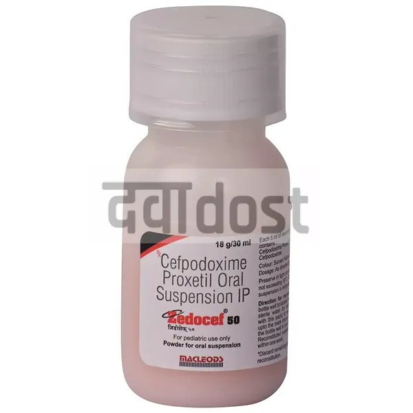 Zedocef 50mg Syrup