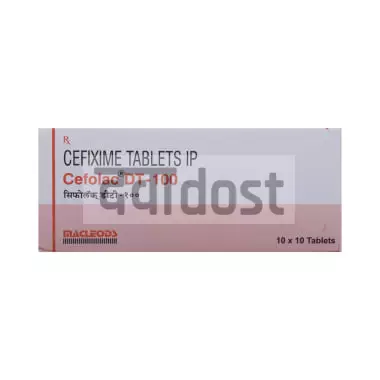 Cefolac DT-100 Tablet