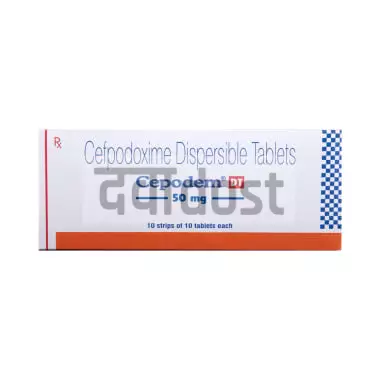 Cepodem DT 50mg Tablet