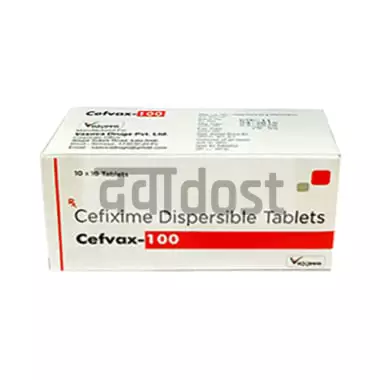 Cefvax 100 Tablet DT